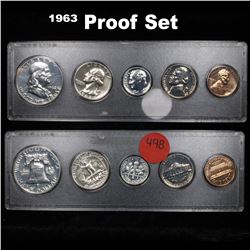 1963 United States Proof Set in Whitman Plastic Holder