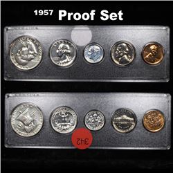 1957 United States Proof Set in Whitman Plastic Holder