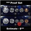 Image 1 : 1952 United States Proof Set in Capital Plastic Holder