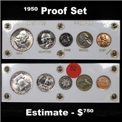 1950 United States Proof Set in Capital Plastic Holder