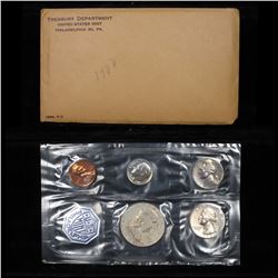 1963 Proof Set in Original mint packaging w/mint memo