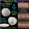 Image 1 : ***Auction Highlight*** Full solid date 1899-s Morgan silver dollar roll, 20 coins (fc)