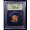Image 4 : ***Auction Highlight*** 1894 Indian Cent 1c Graded Gem+ Unc RD By USCG (fc)