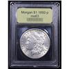 Image 4 : ***Auction Highlight*** 1892-p Morgan Dollar $1 Graded Select Unc By USCG (fc)