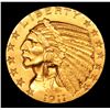 Image 2 : ***Auction Highlight*** 1911-s Gold Indian Half Eagle $5 Graded Select+ Unc By USCG (fc)