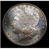 Image 2 : ***Auction Highlight*** 1880-s Rainbow Toned Morgan Dollar $1 Graded GEM+ Unc By USCG (fc)