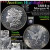 Image 1 : ***Auction Highlight*** 1884-s Morgan Dollar $1 Graded Select Unc PL By USCG (fc)