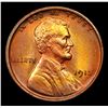 Image 2 : ***Auction Highlight*** 1913-p Lincoln Cent 1c Graded Choice+ Unc RD By USCG (fc)
