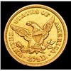 Image 3 : ***Auction Highlight*** 1845-p Gold Liberty Quarter Eagle $2 1/2 Graded Select Unc By USCG (fc)