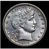 Image 2 : ***Auction Highlight*** 1915-d Barber Quarter 25c Graded Select+ Unc By USCG (fc)