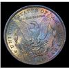 Image 3 : ***Auction Highlight*** 1900-o Rainbow Toned Morgan Dollar $1 Graded GEM+ Unc By USCG (fc)