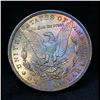 Image 7 : ***Auction Highlight*** 1900-o Rainbow Toned Morgan Dollar $1 Graded GEM+ Unc By USCG (fc)
