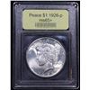 Image 4 : ***Auction Highlight*** 1926-p Peace Dollar $1 Graded GEM+ Unc By USCG (fc)