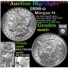 Image 1 : ***Auction Highlight*** 1896-o Morgan Dollar $1 Graded Select+ Unc By USCG (fc)