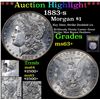 Image 1 : ***Auction Highlight*** 1883-s Morgan Dollar $1 Graded Select+ Unc By USCG (fc)