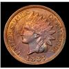 Image 2 : Proof ***Auction Highlight*** 1887 Indian Cent 1c Graded Select+ Proof rb By USCG (fc)