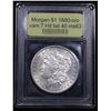 Image 4 : ***Auction Highlight*** 1880-o /o Micro 'o' vam 7 R5 Hit list 40 Morgan $1 Graded Select Unc By USCG