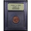 Image 4 : ***Auction Highlight*** 1902 Indian Cent 1c Graded Gem+ Unc RB By USCG (fc)