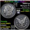 Image 1 : ***Auction Highlight*** 1892-p Morgan Dollar $1 Graded Select Unc+ DMPL By USCG (fc)