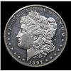 Image 2 : ***Auction Highlight*** 1897-s Morgan Dollar $1 Graded Choice Unc+ DMPL By USCG (fc)