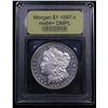 Image 4 : ***Auction Highlight*** 1897-s Morgan Dollar $1 Graded Choice Unc+ DMPL By USCG (fc)