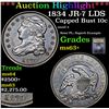 Image 1 : ***Auction Highlight*** 1834 JR-7 LDS Capped Bust Dime 10c Graded Select+ Unc By USCG (fc)