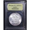 Image 4 : ***Auction Highlight*** 1878-cc Morgan Dollar $1 Graded Choice+ Unc By USCG (fc)