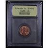 Image 4 : ***Auction Highlight*** 1916-d Lincoln Cent 1c Graded Choice+ Unc RB By USCG (fc)