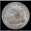 Image 3 : ***Auction Highlight*** 1847-p Seated Liberty Quarter 25c Graded Select Unc By USCG (fc)