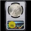 Image 3 : NGC 1923-p Peace Dollar $1 Graded ms64 By NGC