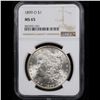 Image 2 : NGC 1899-o Morgan Dollar $1 Graded ms65 By NGC