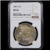 Image 2 : NGC 1881-s Morgan Dollar $1 Graded ms64 By NGC