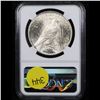 Image 3 : NGC 1924-p Peace Dollar $1 Graded ms63 By NGC