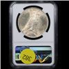 Image 3 : 1922-p Peace Dollar $1 Graded ms64 By NGC
