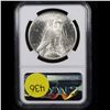 Image 3 : NGC 1925-p Peace Dollar $1 Graded ms63 By NGC