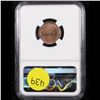 Image 3 : NGC 1936-p Mint Error Lincoln Cent 1c Graded ms63 rb By NGC