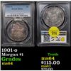 Image 1 : PCGS 1901-o Morgan Dollar $1 Graded ms64 By PCGS
