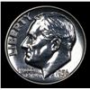 Image 2 : Proof 1956 Roosevelt Dime 10c Grades GEM++ Proof