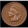 Image 2 : 1909 Indian Cent 1c Grades vf++