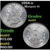 Image 1 : 1888-o Morgan Dollar $1 Grades Select Unc