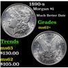 Image 1 : 1890-s Morgan Dollar $1 Grades Select Unc