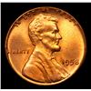 Image 2 : 1958-p Lincoln Cent 1c Grades Choice+ Unc RD