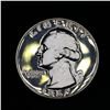 Image 4 : Proof 1963 Washington Quarter 25c Grades GEM++ Proof
