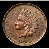 Image 2 : 1903 Mint Error Indian Cent 1c Grades GEM Unc BN