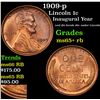 Image 1 : 1909-p Lincoln Cent 1c Grades Gem+ Unc RB