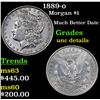 Image 1 : 1889-o Morgan Dollar $1 Grades Unc Details