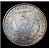 Image 3 : 1889-p Rainbow Toned Vam 47 Morgan Dollar $1 Grades Select+ Unc