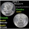 Image 1 : 1879-s Morgan Dollar $1 Grades Select+ Unc