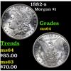 Image 1 : 1882-s Morgan Dollar $1 Grades Choice Unc