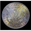 Image 3 : 1878-s Rainbow Toned Morgan Dollar $1 Grades Select+ Unc